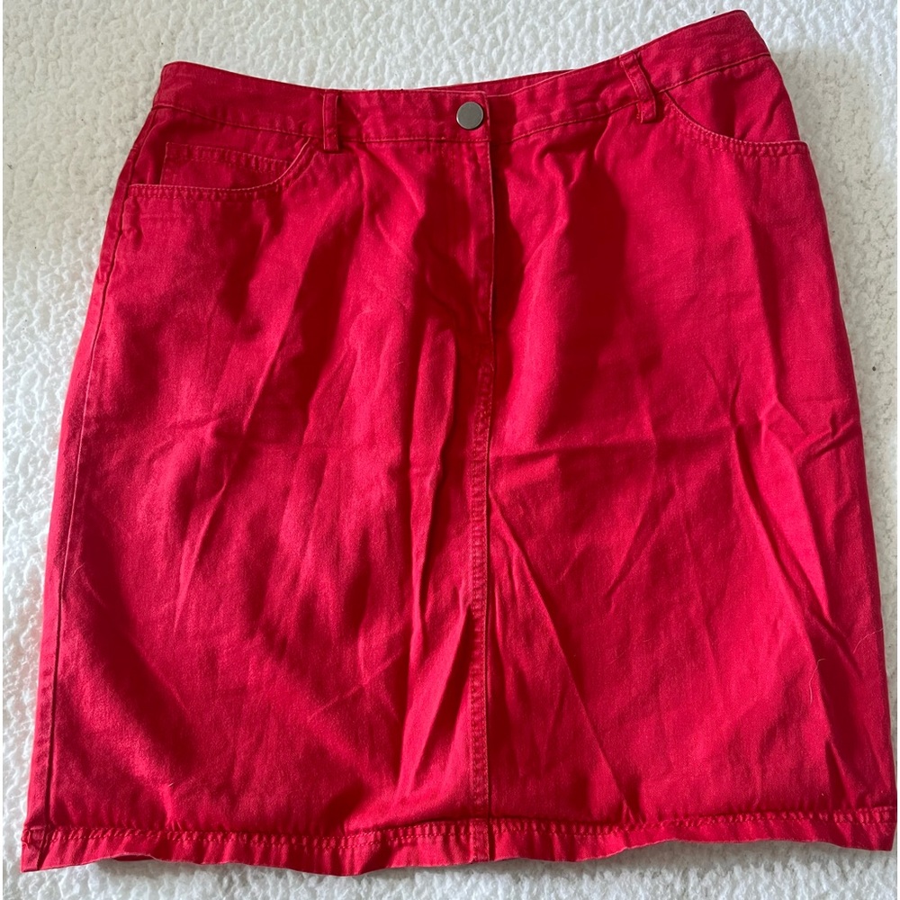 Red Skirt | Size 12